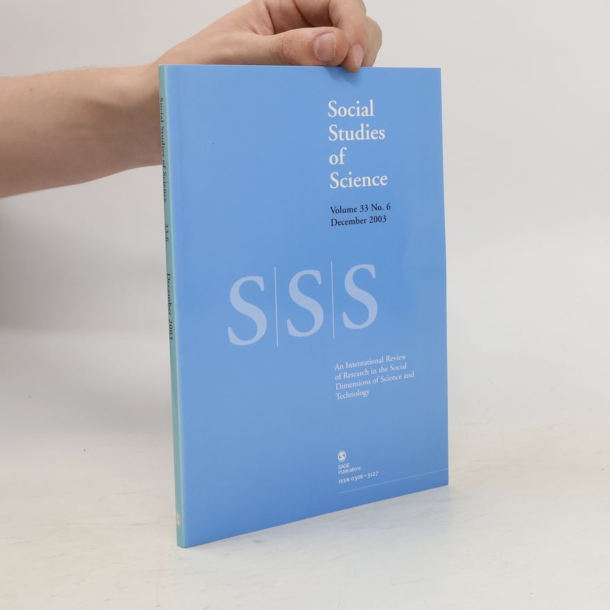 Kolektív autorov Social Studies of Science Vol. 33. No. 5