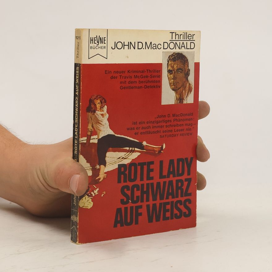 John D. MacDonald Rote Lady schwarz auf weiss