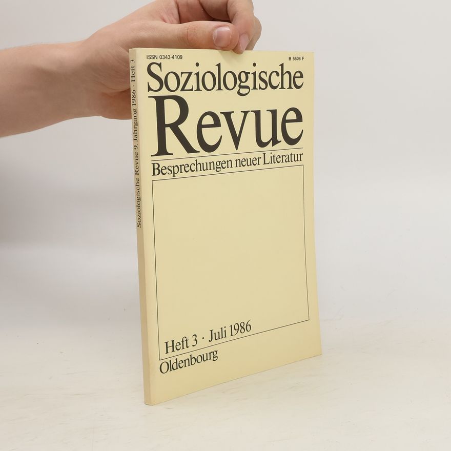 Autorenkollektiv Soziologische Revue : Besprechungen neuer Literatur. Heft 3
