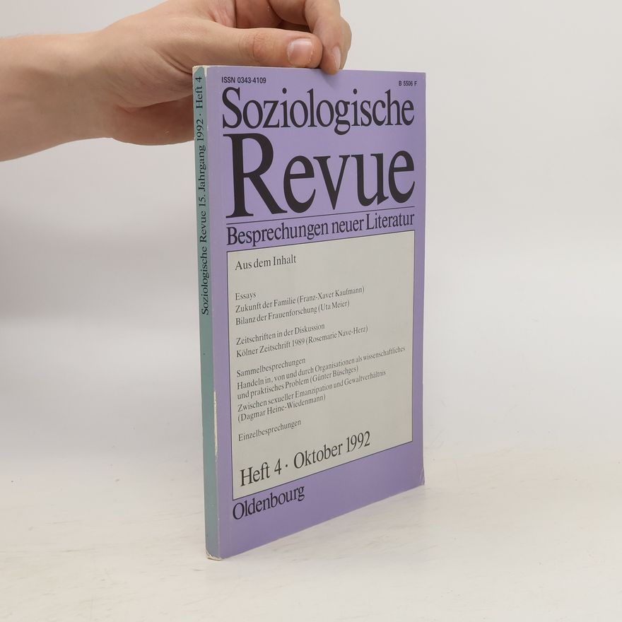 Autorenkollektiv Soziologische Revue. Heft 4