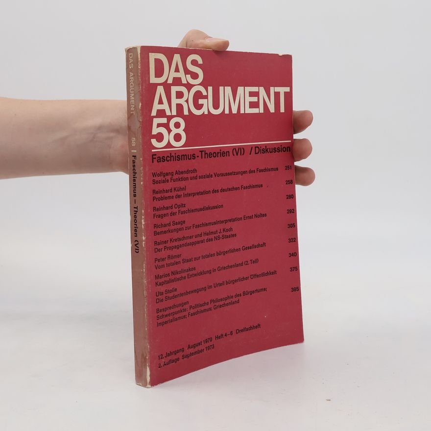 Autorenkollektiv Das Argument 58