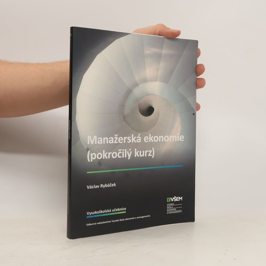 Václav Rybáček Manažerská ekonomie