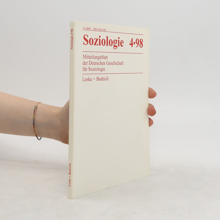 Various authors Soziologie 4/98
