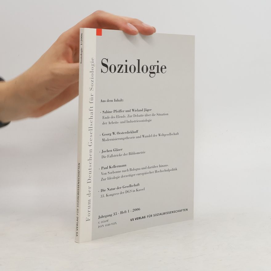 Various authors Soziologie 35. 1/2006