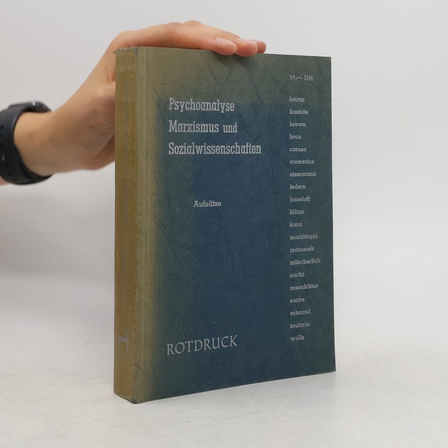 Various authors Psychoanalyse Marxismus und Sozialwissenschaften