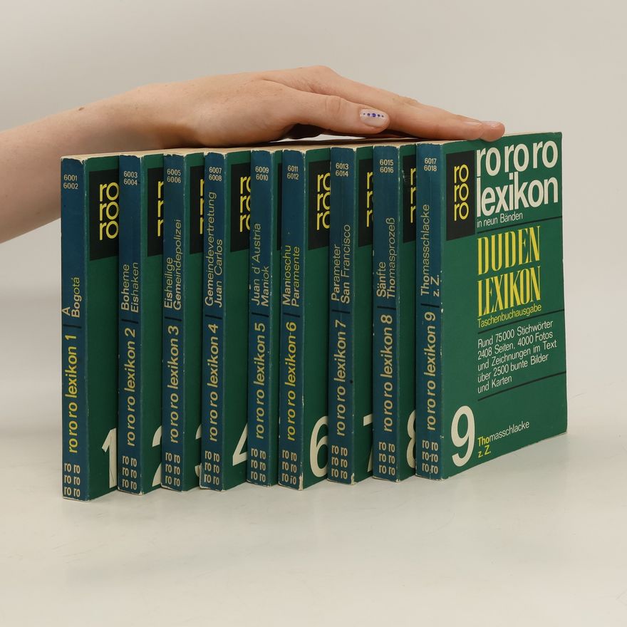 Kolektiv autorů Duden Lexikon in neun Bänden 1-9