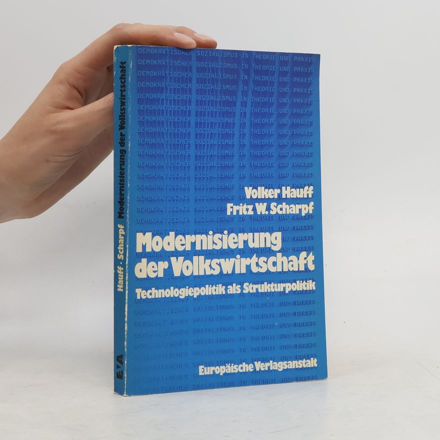 Volker Hauff Modernisierung der Volkswirtschaft
