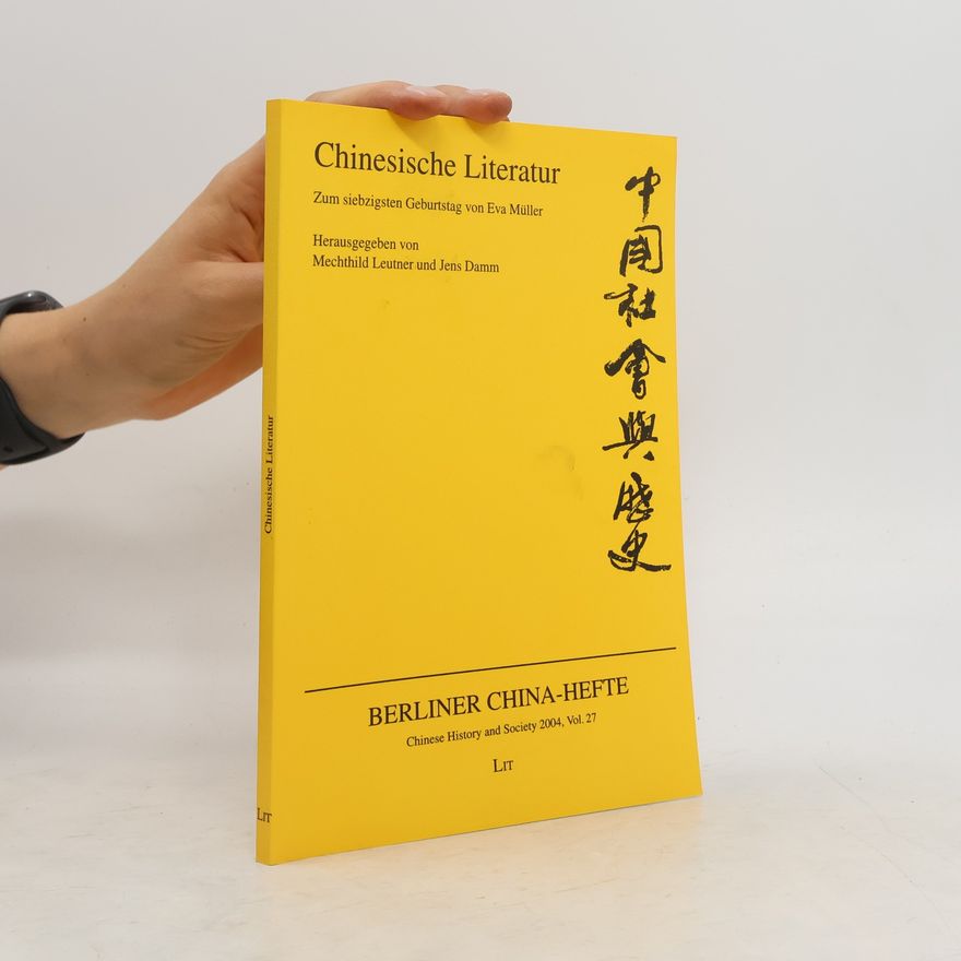 Mechthild Leutner Chinesische Literatur