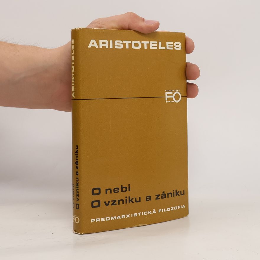 Aristoteles O nebi. O vzniku a zániku