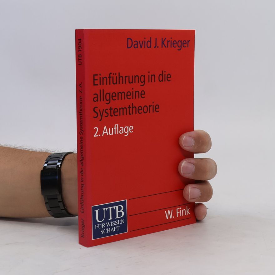 David J. Krieger Einführung in die allgemeine Systemtheorie 2