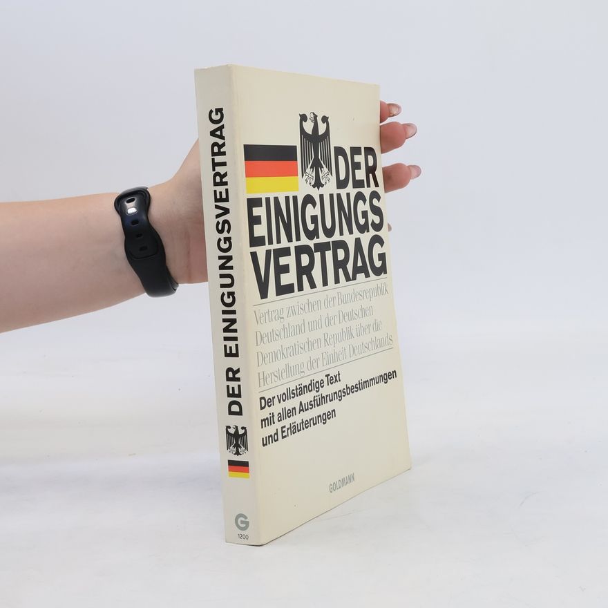 Autorenkollektiv Der Einigungsvertrag