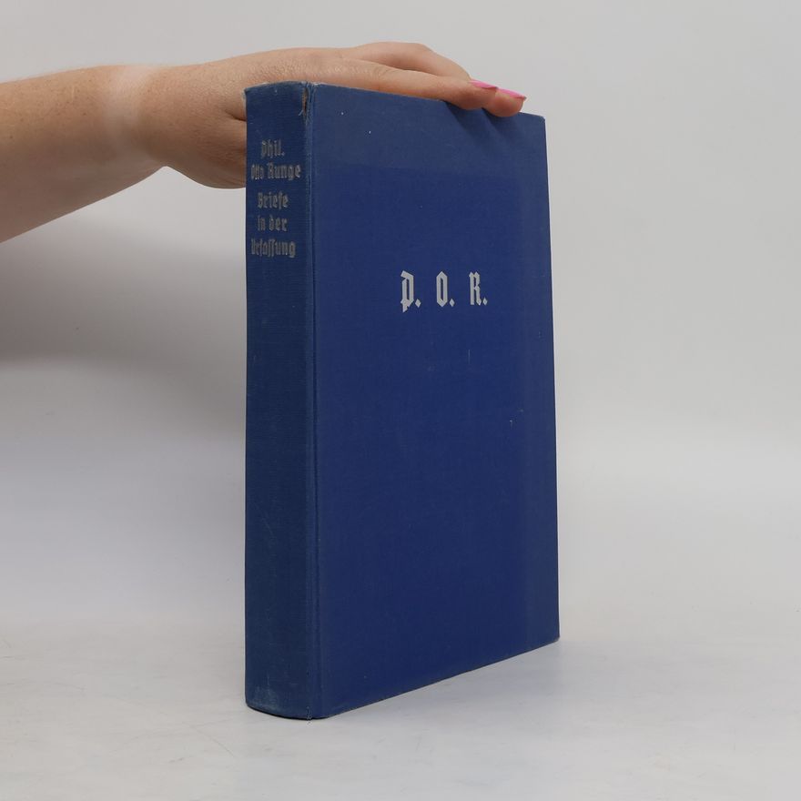 Philipp Otto Runge Briefe in der Urfassung