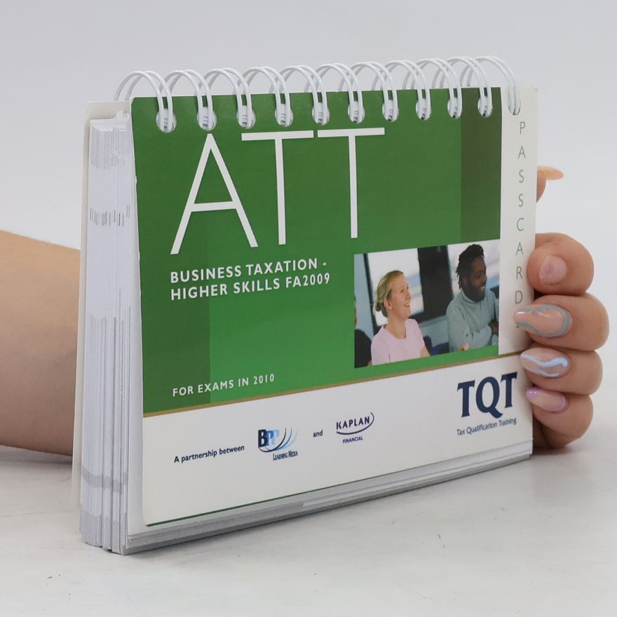 Autorenkollektiv ATT - 3: Business Taxation - Higher Skills (FA 2009)