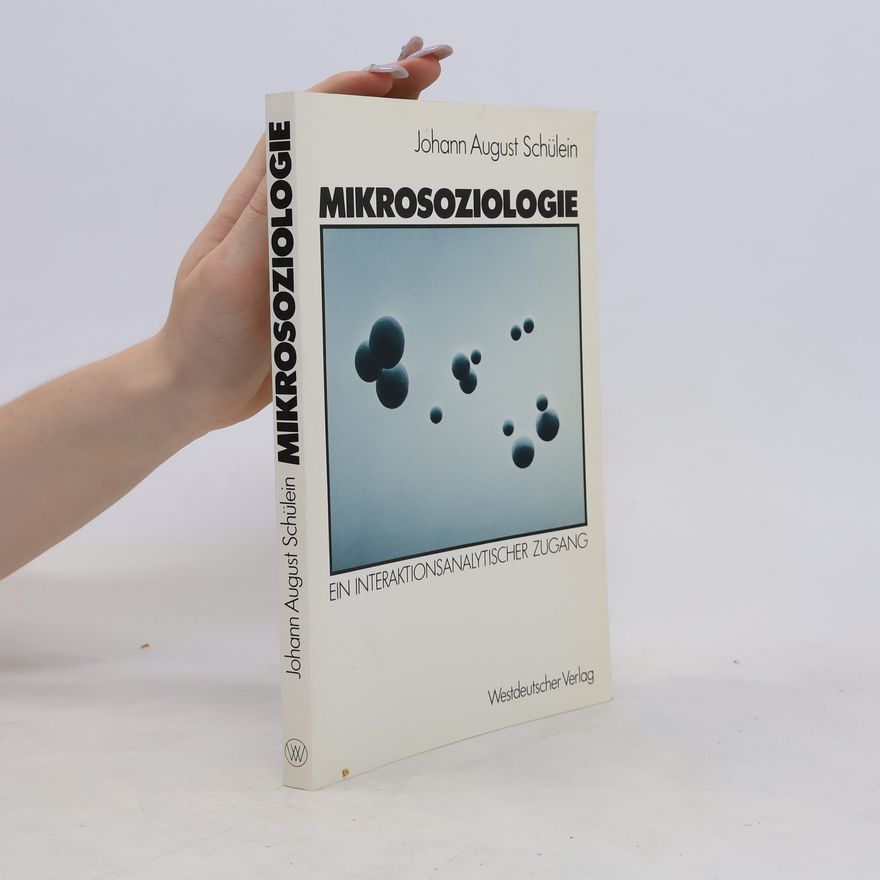 Johann August Schülein Mikrosoziologie