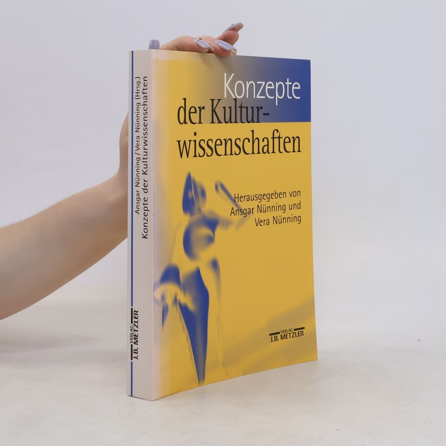 Ansgar Nünning Konzepte der Kulturwissenschaften