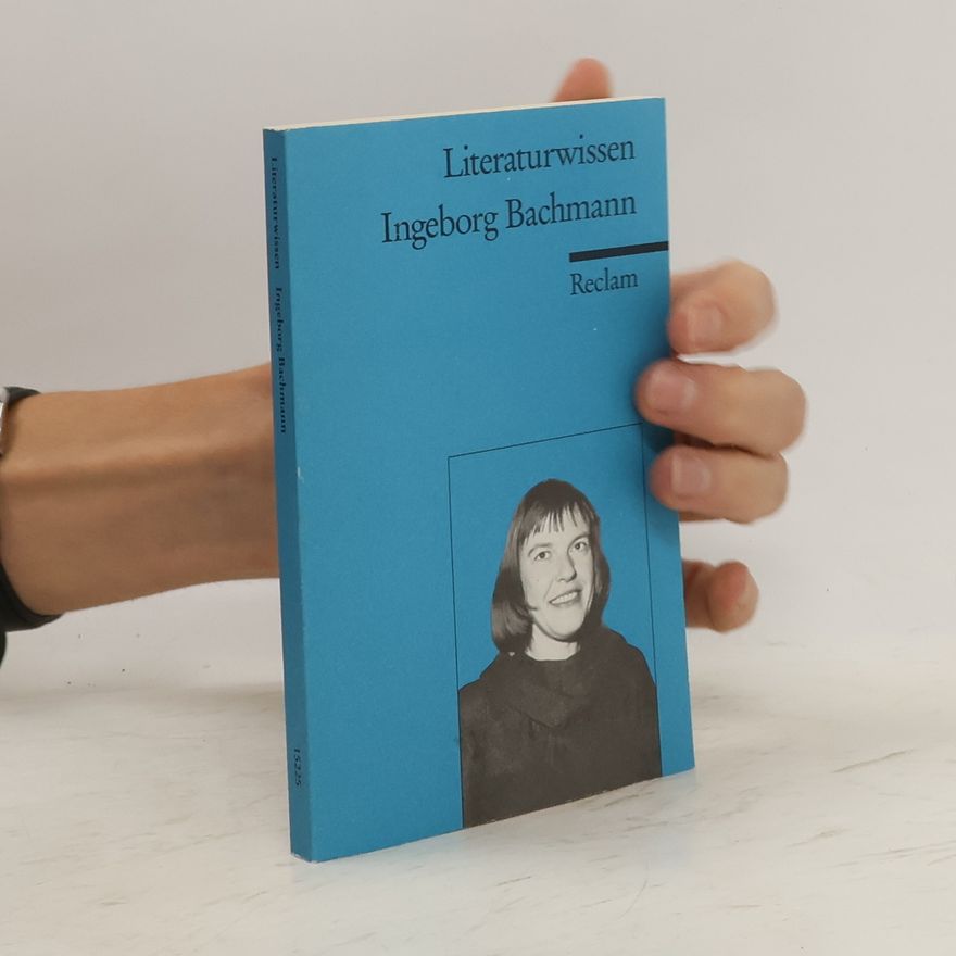 Peter Beicken Ingeborg Bachmann