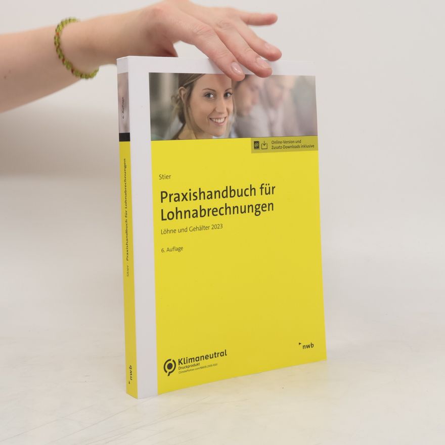 Markus Stier Praxishandbuch für Lohnabrechnungen