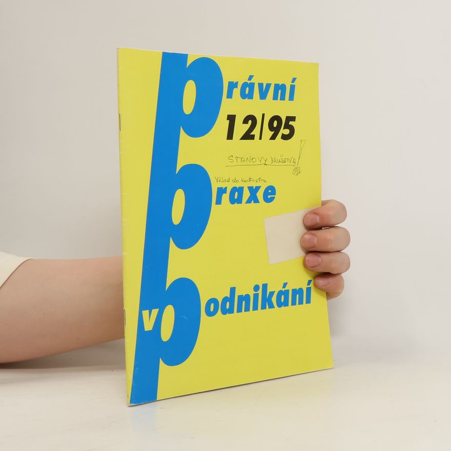 Various authors Právní praxe v podnikání 1295