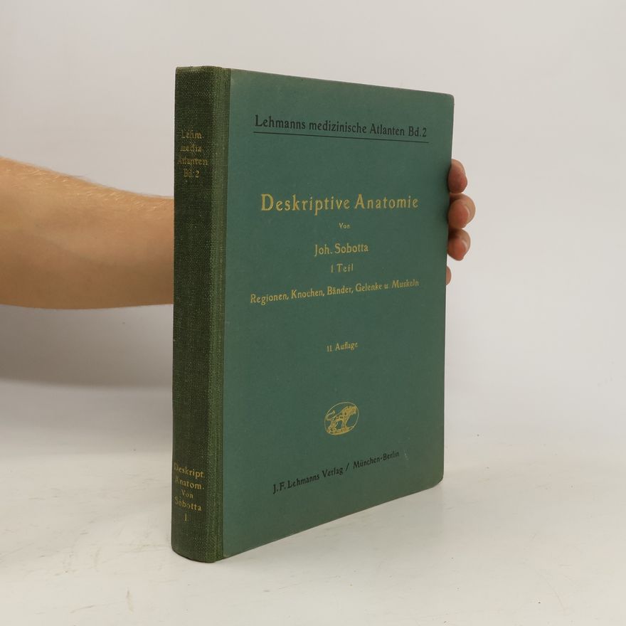 Johannes Sobotta Deskriptive Anatomie. 1. Teil