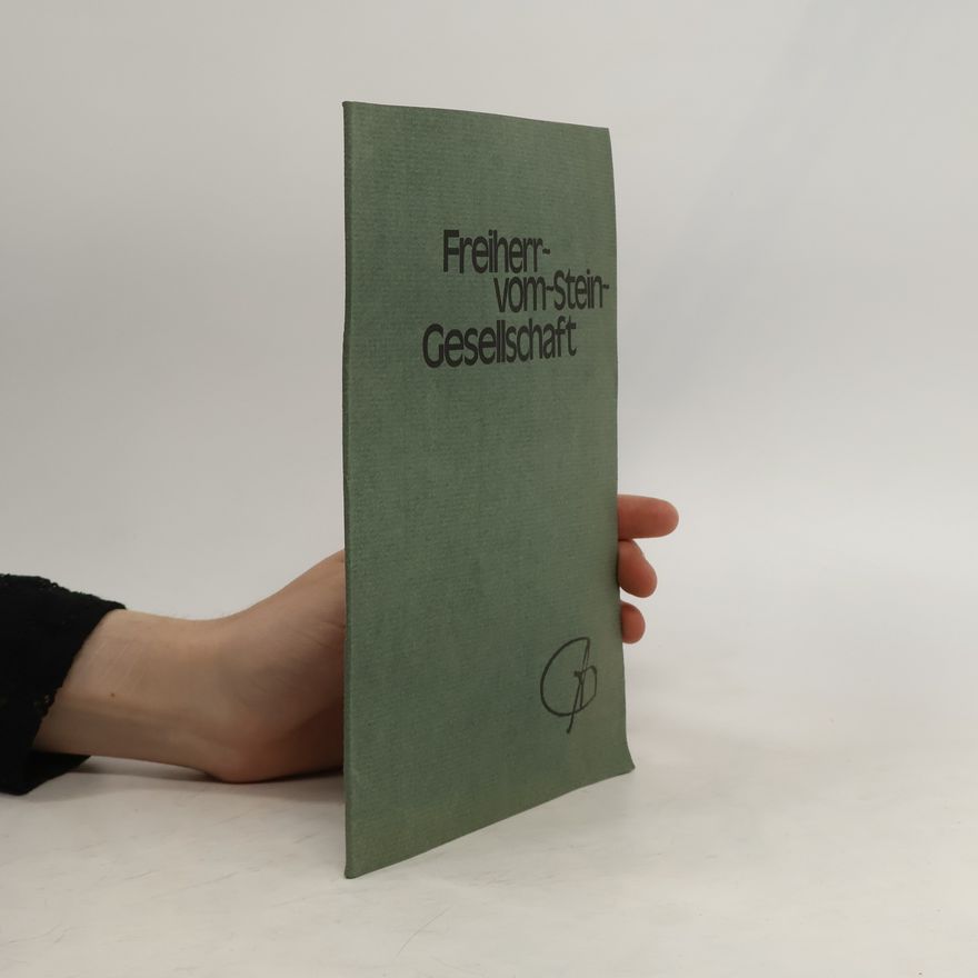 Collectif d'auteurs Freiherr-vom-Stein-Gesellschaft