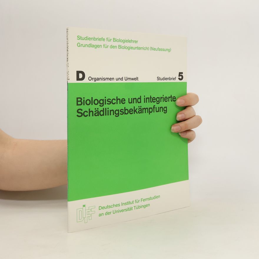 Rüdiger Heer Biologische und integrierte Schädlingsbekämpfung
