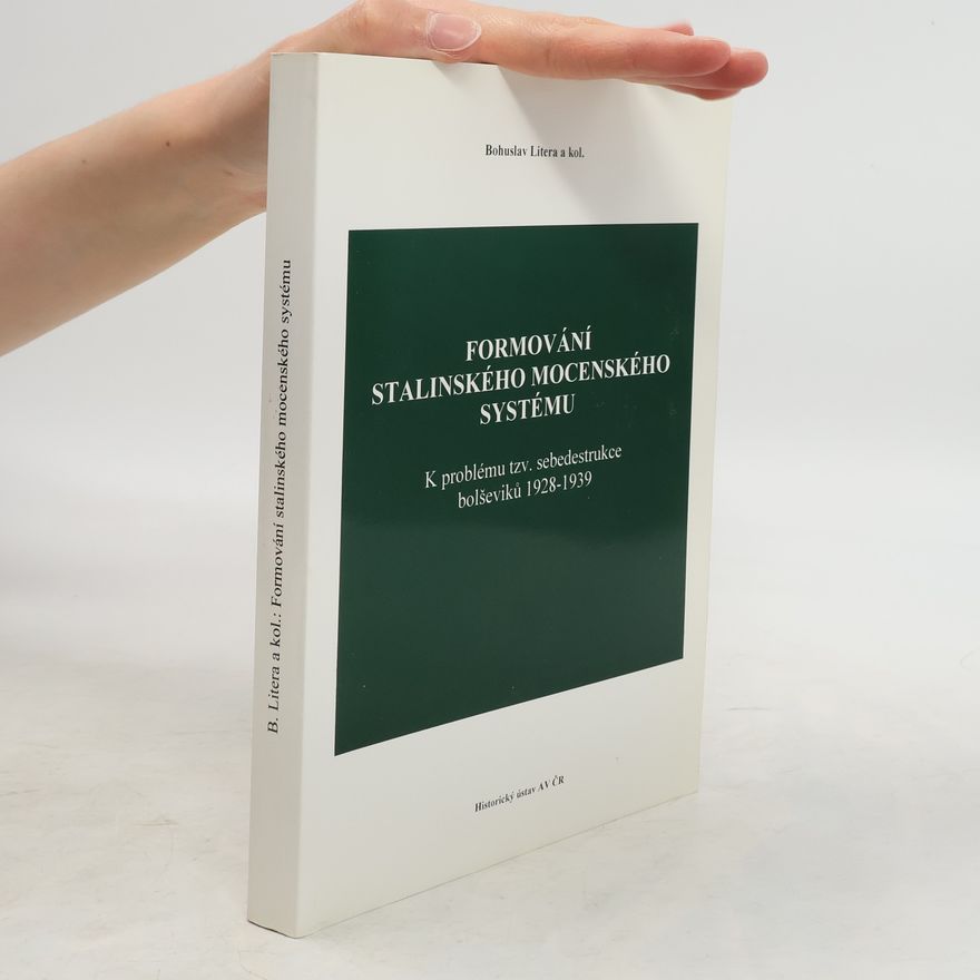 Bohuslav Litera Formování stalinského mocenského systému