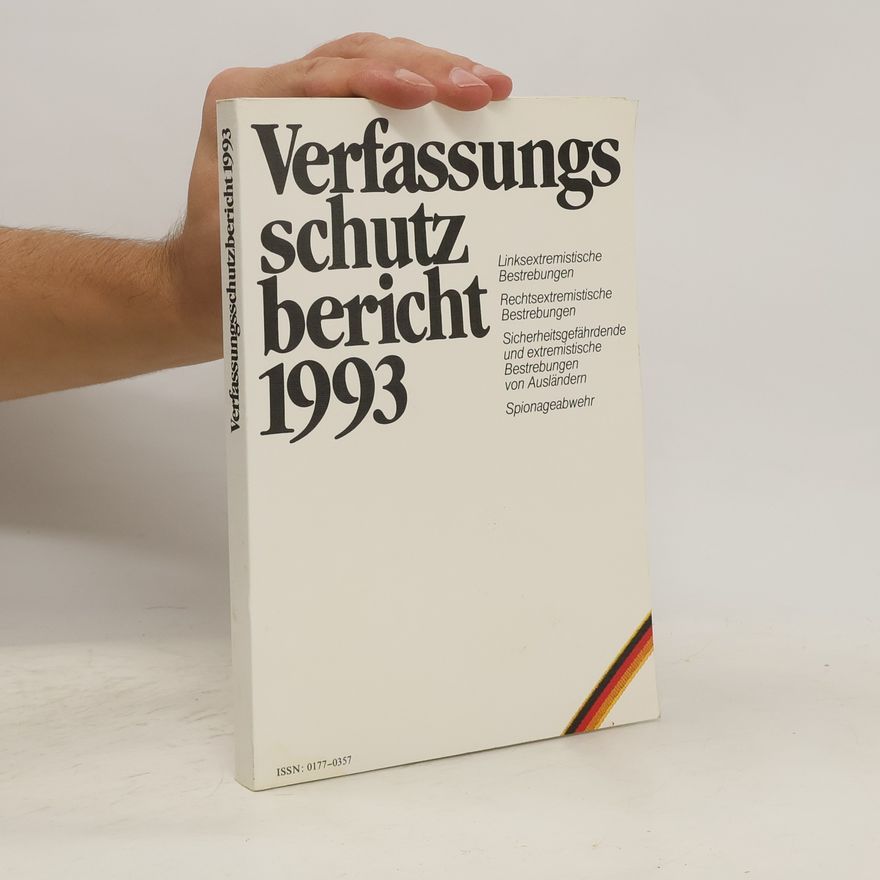 Autorenkollektiv Verfassungsschutzbericht 1993