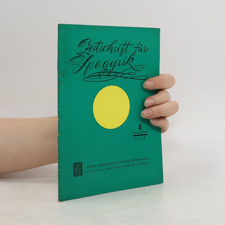 Autorenkollektiv Zeitschrift für Spagyrik 4/1957