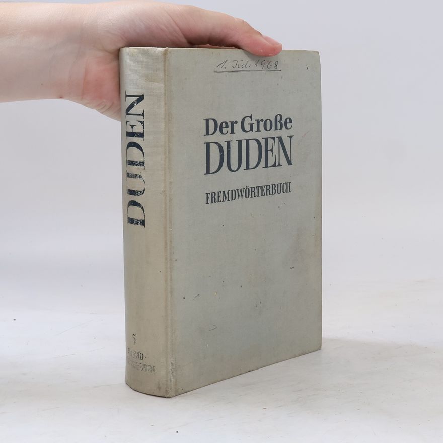 Autorenkollektiv Der Grosse Duden. Fremdwörterbuch 5