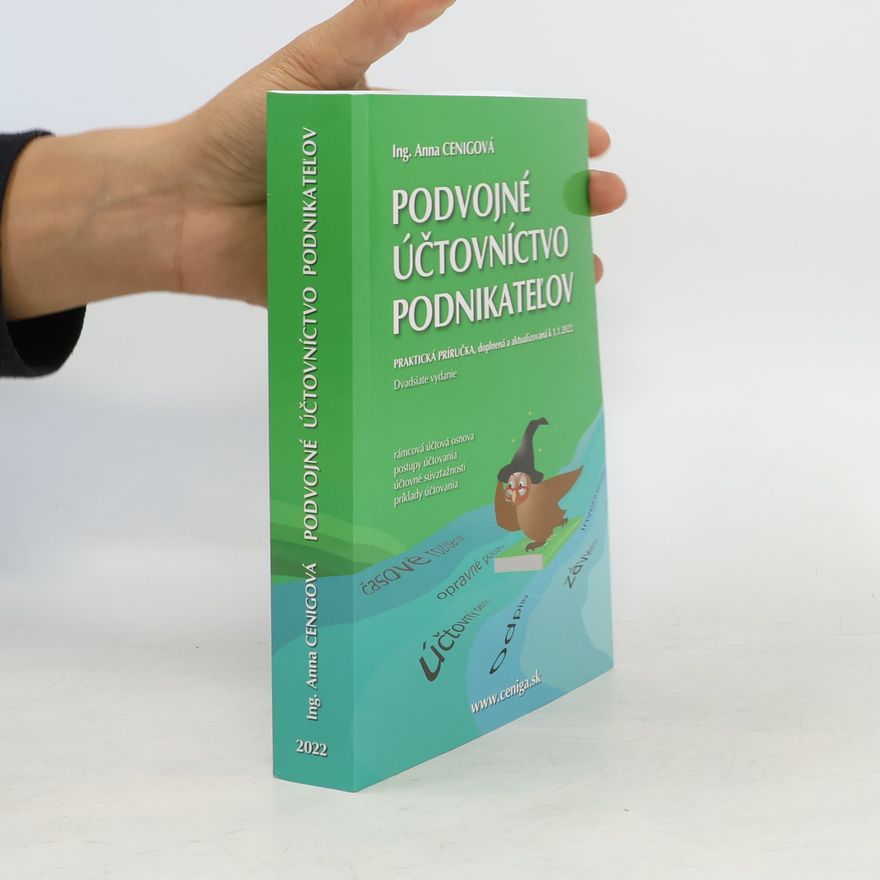 Anna Cenigová Podvojné účtovníctvo podnikateľov 2022