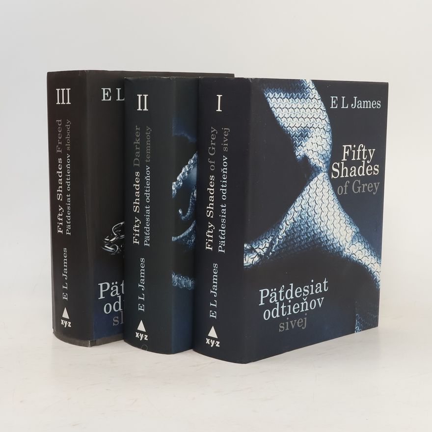 E. L. James Fifty Shades of Grey I.-III.