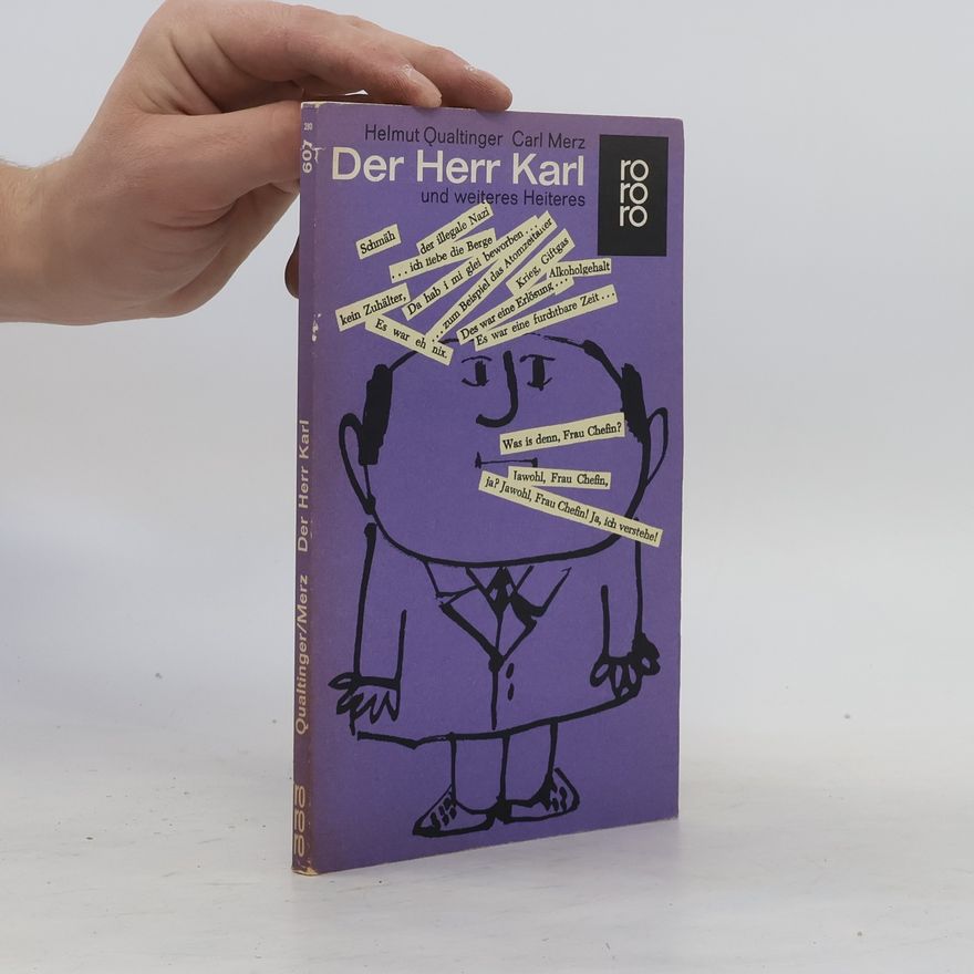 Carl Merz Der Herr Karl und weiteres Heiteres