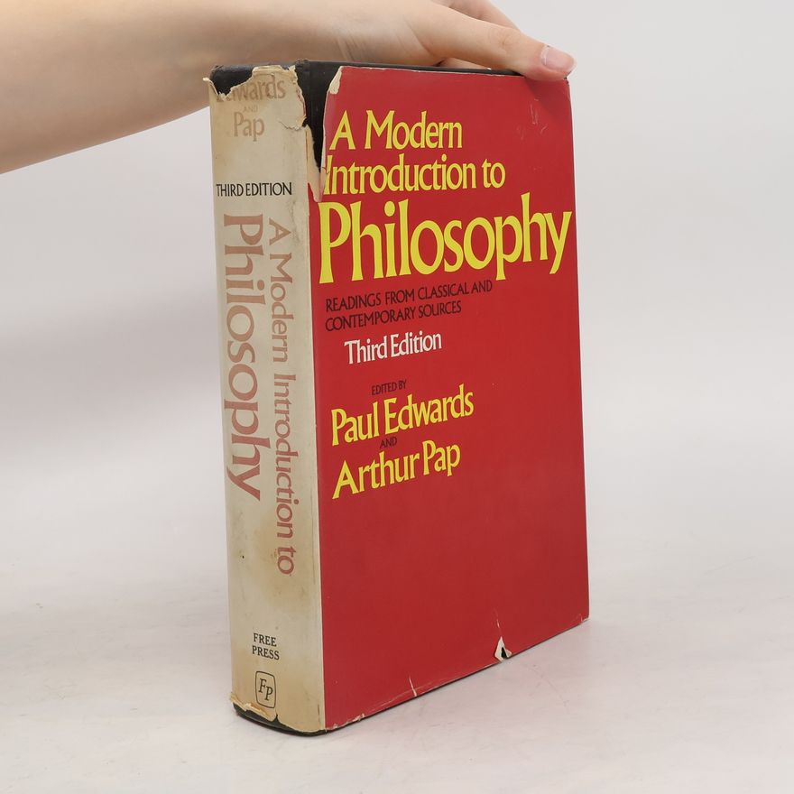 Paul L. Edwards A modern introduction to Philosophy