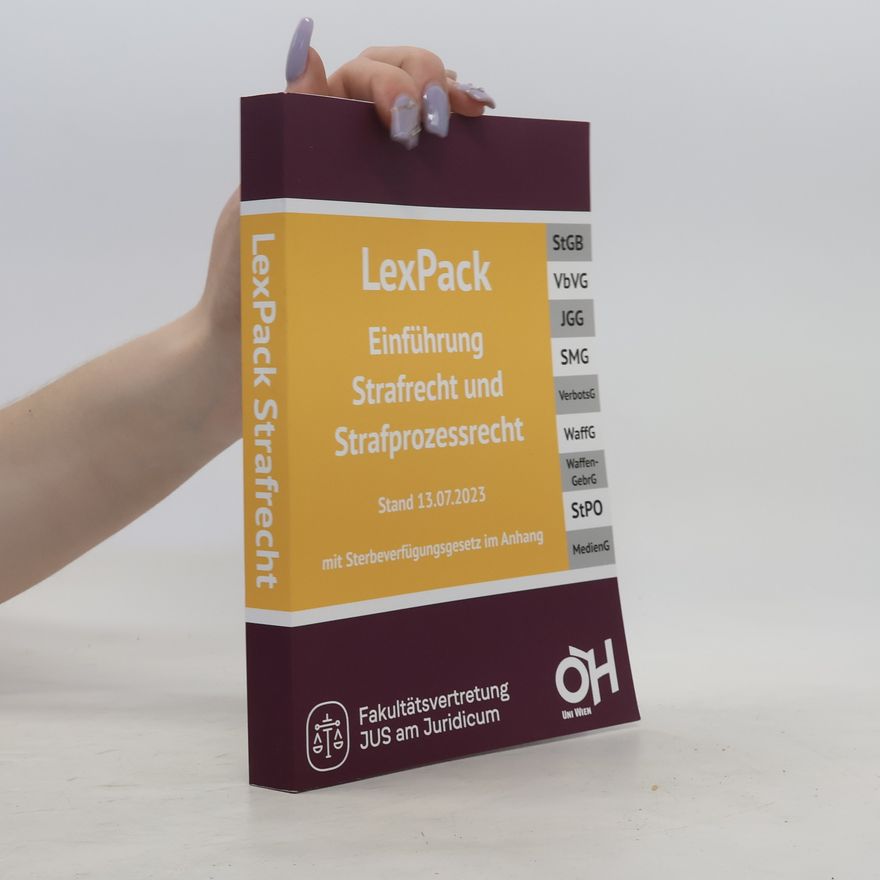 Kolektív autorov LexPack. Einführung Strafrecht und Strafpeozessrecht. Stand 13.07.2023
