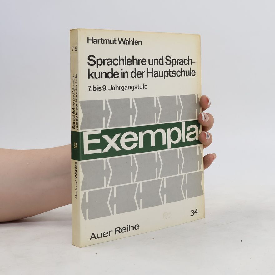 Autorenkollektiv Sprachlehre und Sprachkunde in der Hauptschule