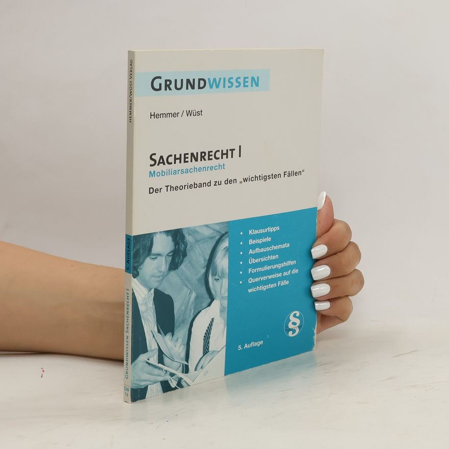 Karl-Edmund Hemmer Grundwissen Sachenrecht 1