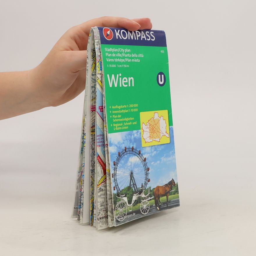 Kolektiv autorů Kompass Stadtplan Wien