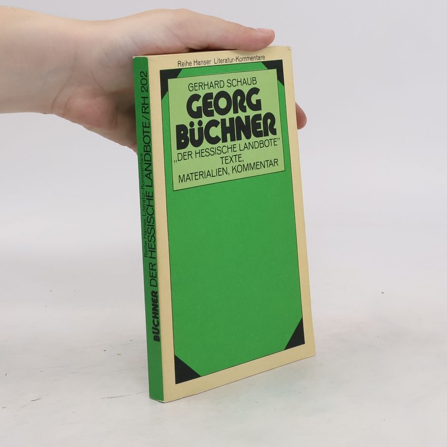 Georg Büchner Der Hessische Landbote