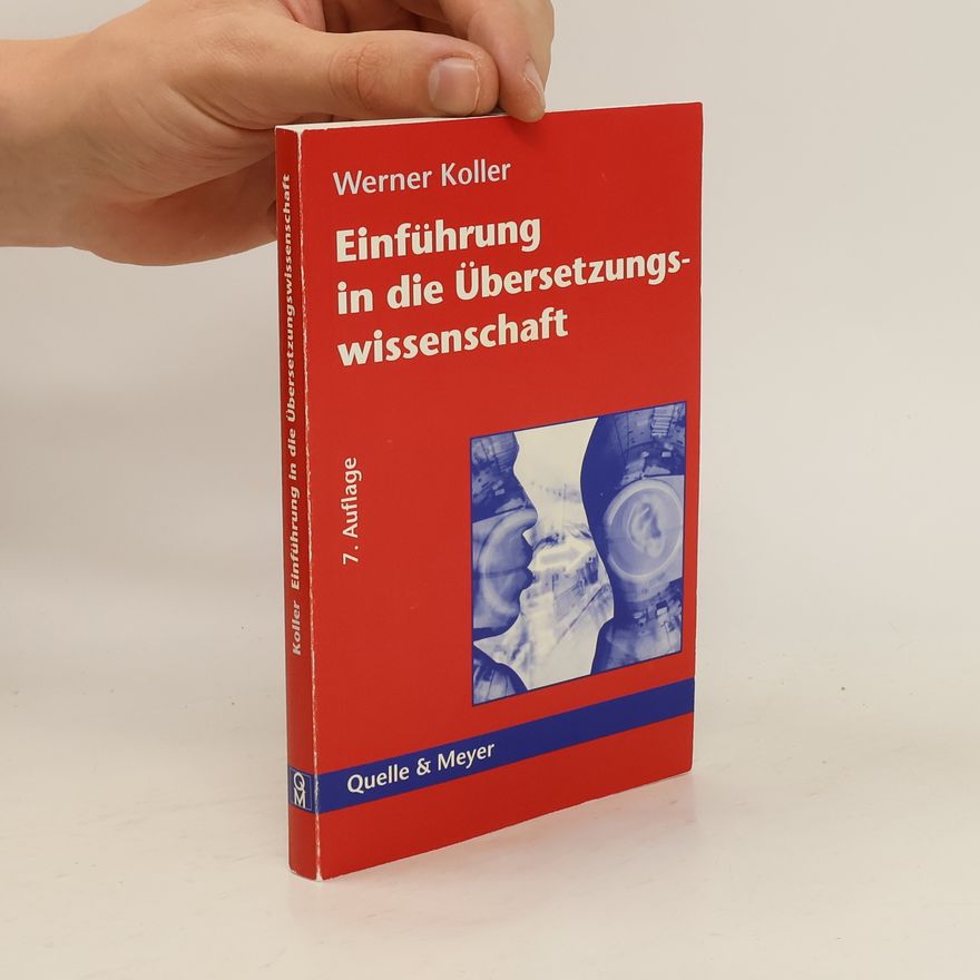 Werner Koller Einführung in die Übersetzungswissenschaft