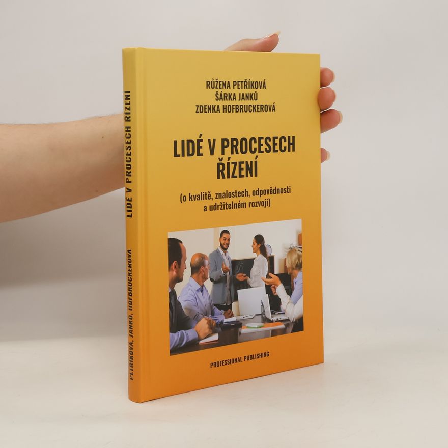 Zdenka Hofbruckerová Lidé v procesech řízení