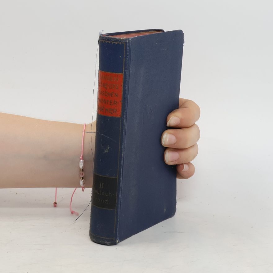 Jacob Schellens Méthode Toussaint - Langenscheidt : Dictionnaire de Poche des Langues Francaise et Allemande