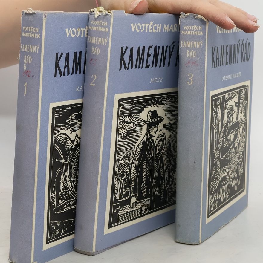Vojtěch Martínek Kamenný řád I.-III. díl