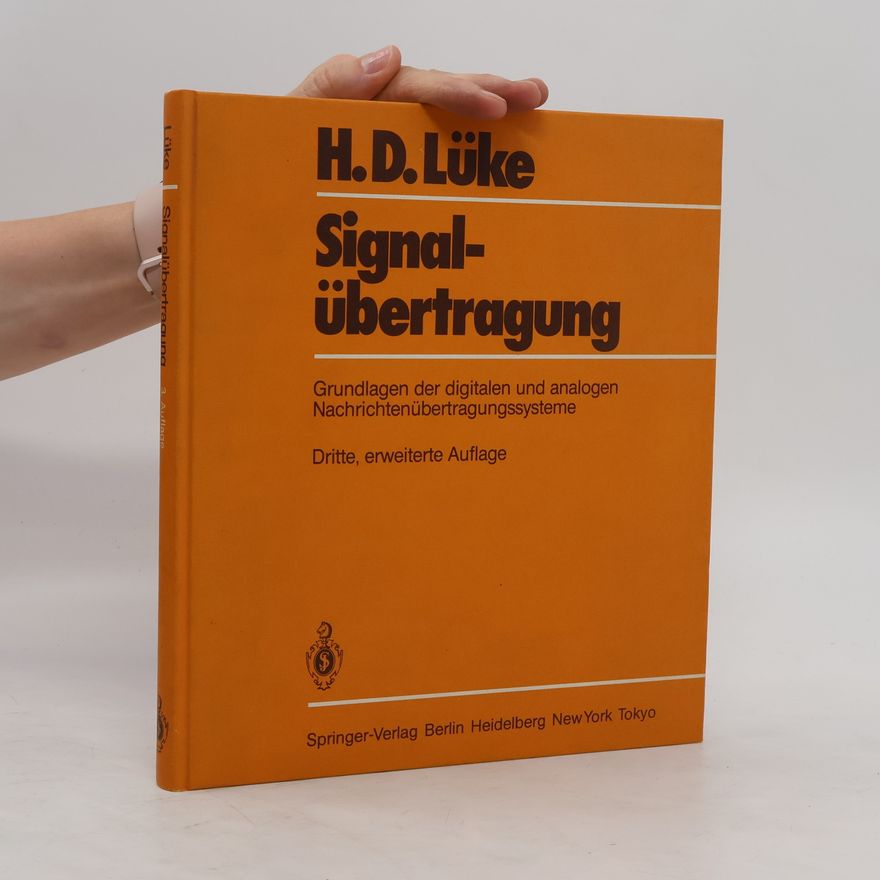 Hans Dieter Lüke Signalübertragung