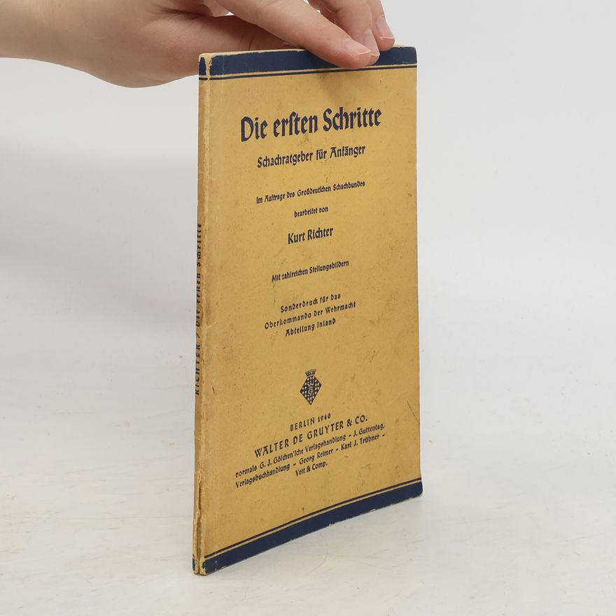 Kurt Richter Die Ersten Schritte