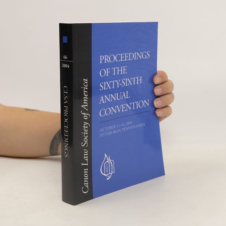 Kolektiv autorů Proceedings of the Sixty-sixth Annual Convention
