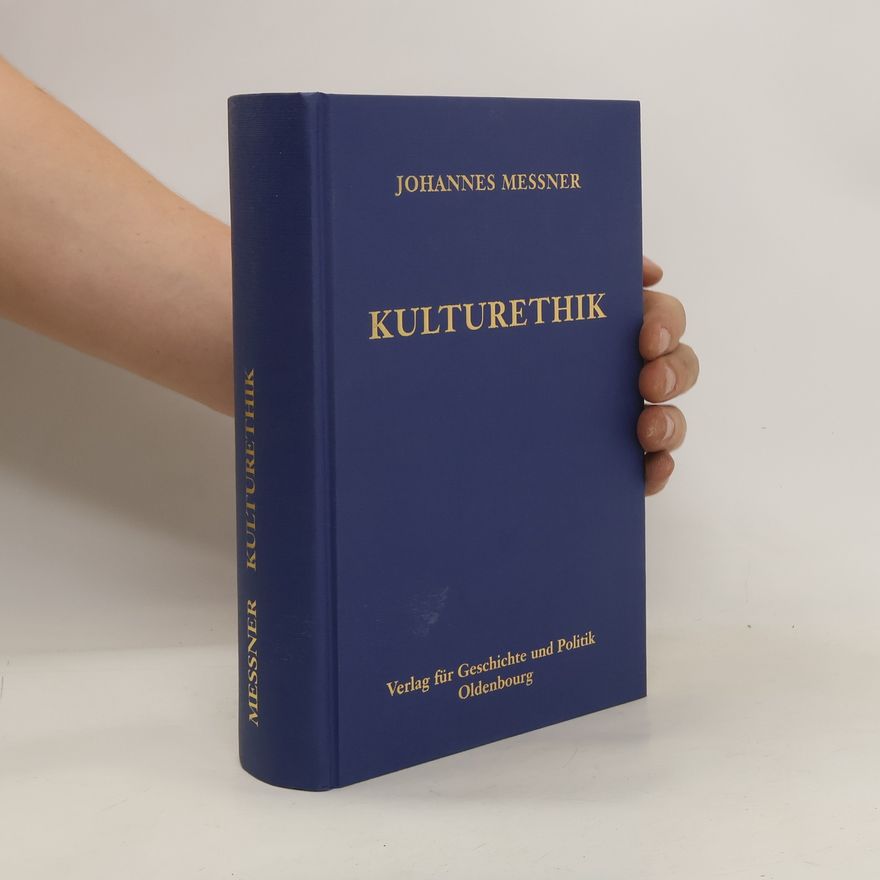 Johannes Messner Kulturethik