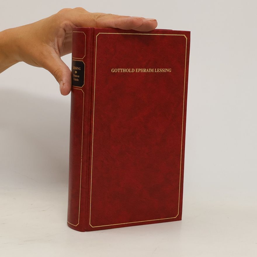 Gotthold Ephraim Lessing Dramen, Fabeln