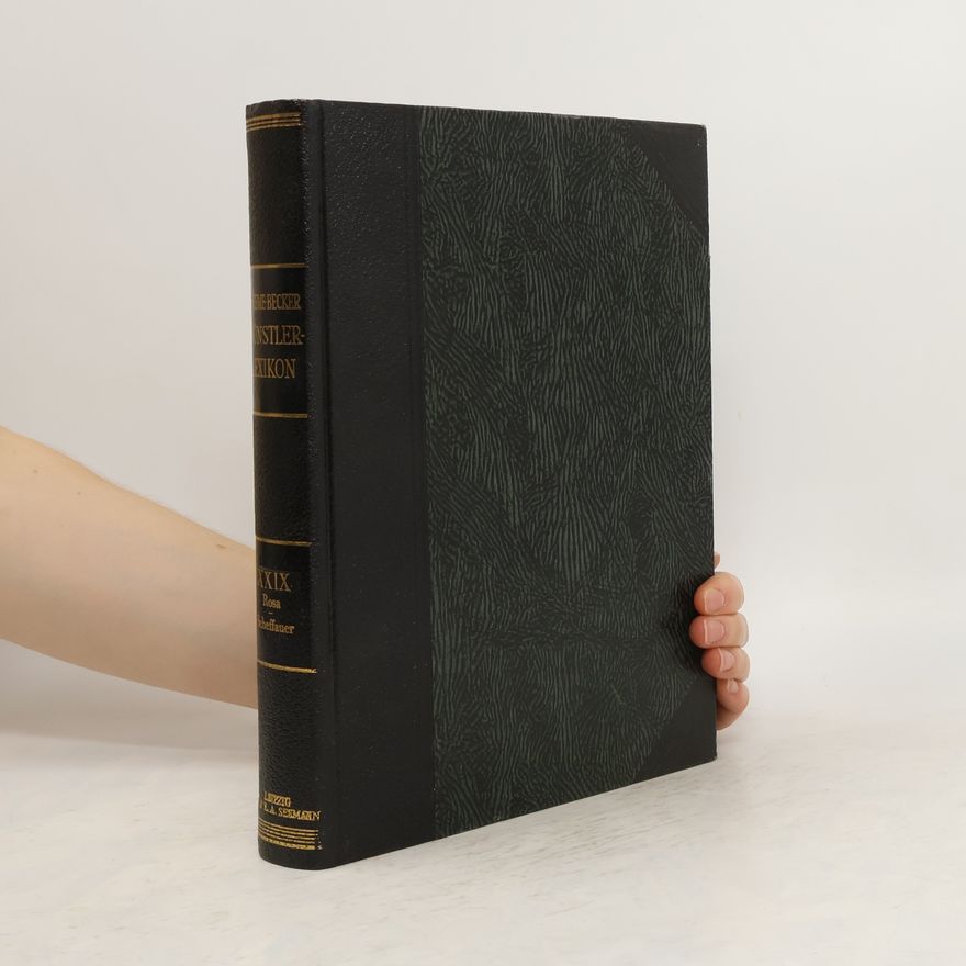 Autorenkollektiv Allgemeines Lexikon der bildenden Künstler. Bd. 29