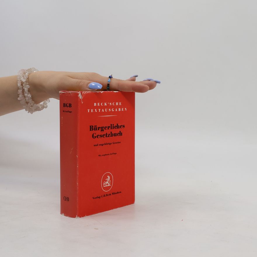 Kolektiv autorů Bürgerliches Gesetzbuch