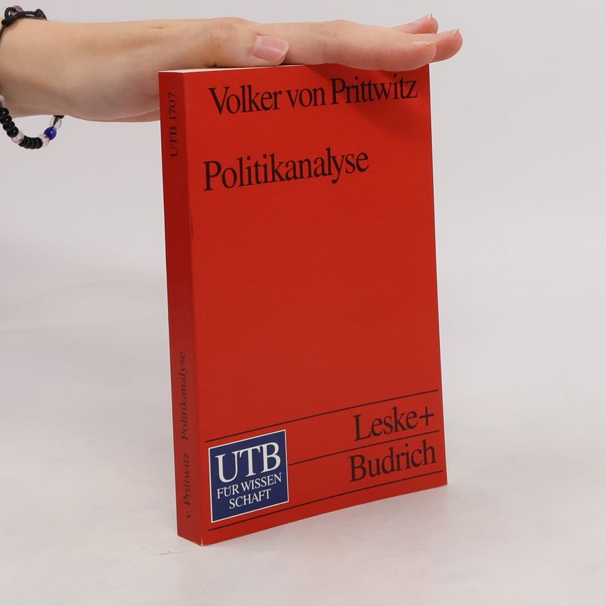 Volker von Prittwitz Politikanalyse